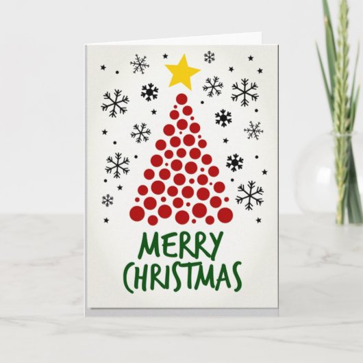Weihnachtskarte Karte (Vorderseite)