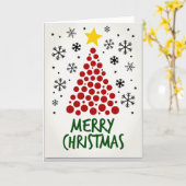 Weihnachtskarte Karte (Gelbe Blume)
