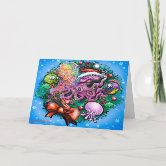 Weihnachtskarte Karte (Vorderseite)