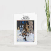 Weihnachtskarte Karte (Vorderseite)