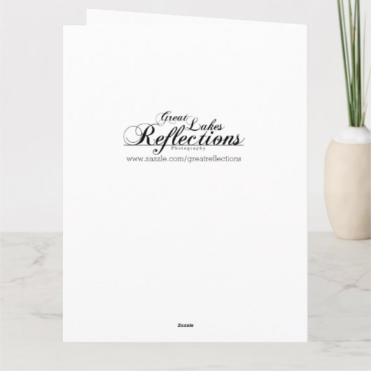 Weihnachtskarte Karte (Rückseite)