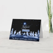 Weihnachtskarte Karte (Vorderseite)