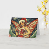 Weihnachtskarte Karte (Gelbe Blume)