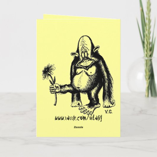 Weihnachtskarte Karte (Rückseite)