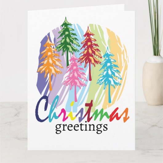 Weihnachtskarte Karte (Vorderseite)