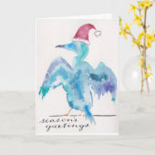 Weihnachtskarte Karte (Gelbe Blume)