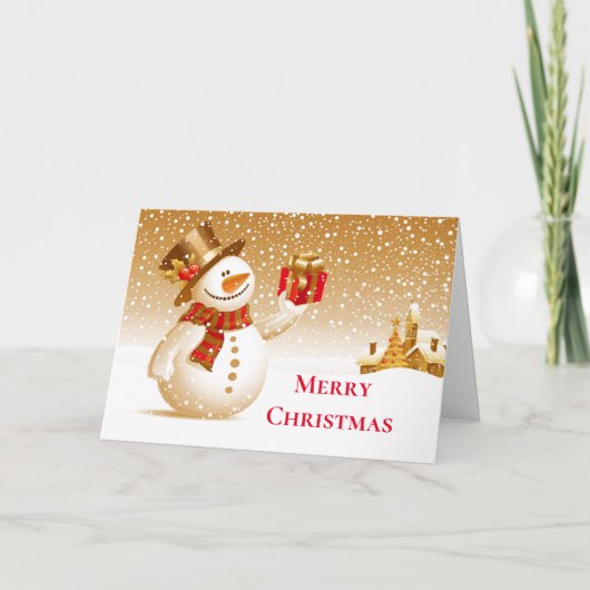Weihnachtskarte Karte (Vorderseite)