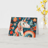 Weihnachtskarte Karte (Gelbe Blume)