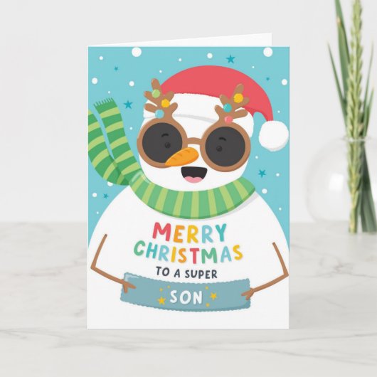 Weihnachtskarte Karte (Vorderseite)