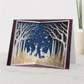 Weihnachtskarte Karte (Vorderseite)