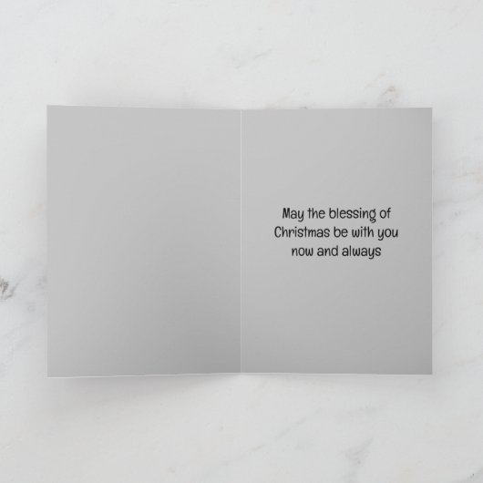 Weihnachtskarte Karte (Innenseite)