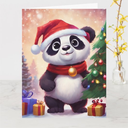 Weihnachtskarte Karte (Gelbe Blume)