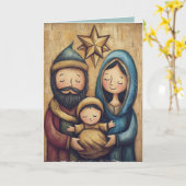 Weihnachtskarte Karte (Gelbe Blume)