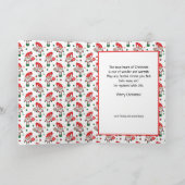 Weihnachtskarte Karte (Innenseite)