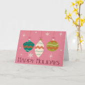 Weihnachtskarte Karte (Gelbe Blume)