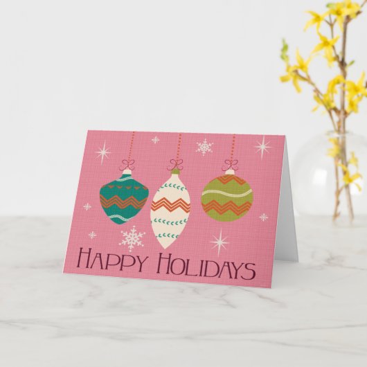 Weihnachtskarte Karte (Gelbe Blume)