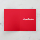 Weihnachtskarte Karte (Innenseite)