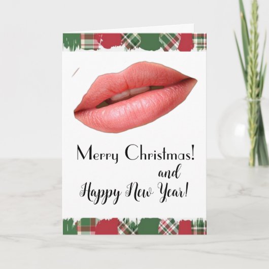 Weihnachtskarte! Karte (Vorderseite)