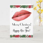 Weihnachtskarte! Karte (Gelbe Blume)