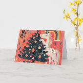 Weihnachtskarte Karte (Gelbe Blume)
