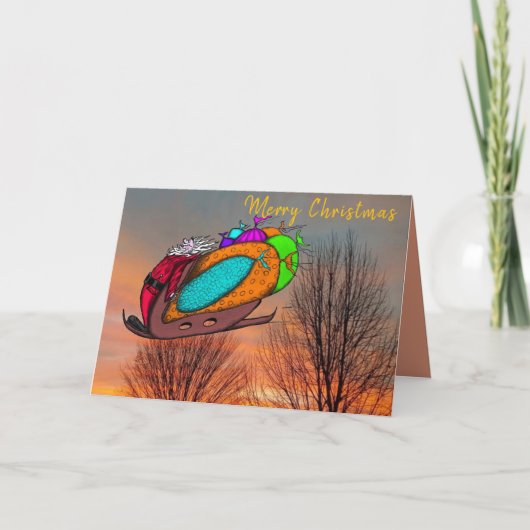 Weihnachtskarte Karte (Vorderseite)