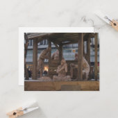 Weihnachtskarte Karte (Vorderseite/Rückseite Beispiel)