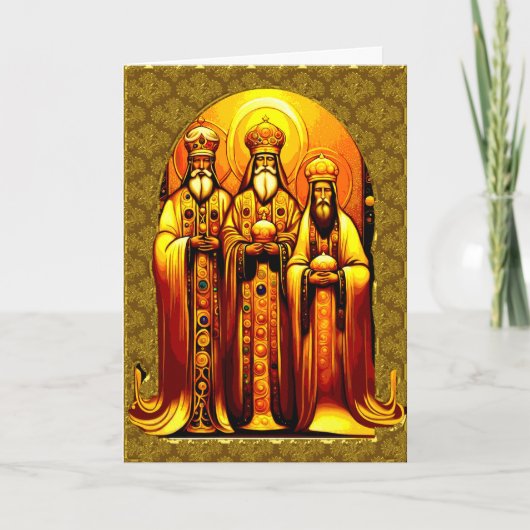 Weihnachtskarte Karte (Vorderseite)