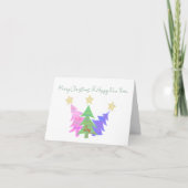 Weihnachtskarte Karte (Vorderseite)