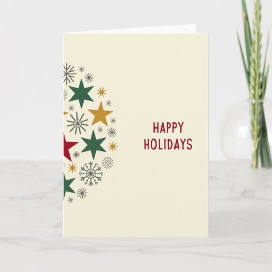 Weihnachtskarte Karte (Vorderseite)