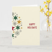 Weihnachtskarte Karte (Gelbe Blume)
