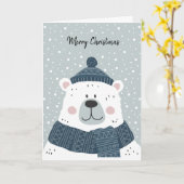 Weihnachtskarte Karte (Gelbe Blume)