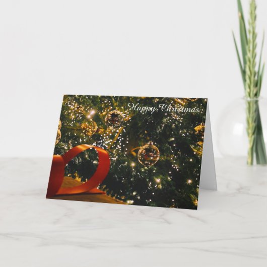 Weihnachtskarte Karte (Vorderseite)