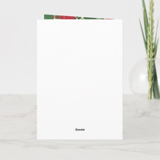 Weihnachtskarte! Karte (Rückseite)