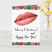 Weihnachtskarte! Karte (Gelbe Blume)