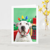 Weihnachtskarte Karte (Gelbe Blume)