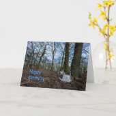 Weihnachtskarte Karte (Gelbe Blume)