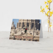 Weihnachtskarte Karte (Gelbe Blume)