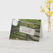 Weihnachtskarte Karte (Gelbe Blume)