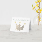 Weihnachtskarte Karte (Gelbe Blume)