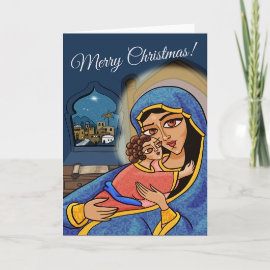 Weihnachtskarte Karte (Vorderseite)