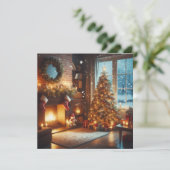 Weihnachtskarte Karte (Stehend Vorderseite)