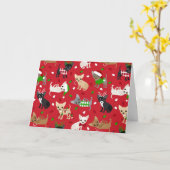 Weihnachtskarte Karte (Gelbe Blume)