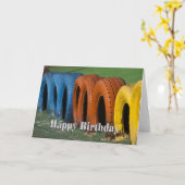 Weihnachtskarte Karte (Gelbe Blume)