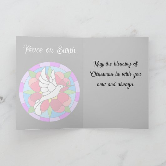 Weihnachtskarte Karte (Innenseite)