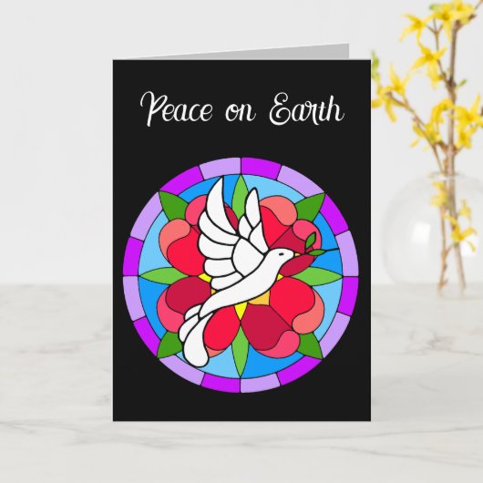 Weihnachtskarte Karte (Gelbe Blume)