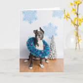 Weihnachtskarte Karte (Gelbe Blume)