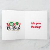 Weihnachtskarte Karte (Innenseite)