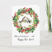 Weihnachtskarte! Karte (Vorderseite)