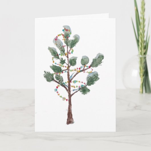 Weihnachtskarte Karte (Vorderseite)