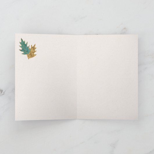 Weihnachtskarte Karte (Innenseite)